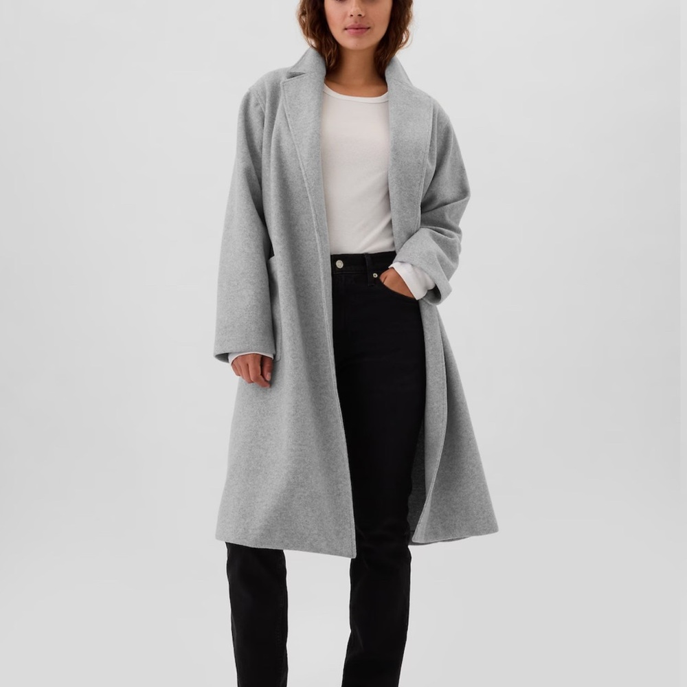Gap Stylish Gray Long Coat